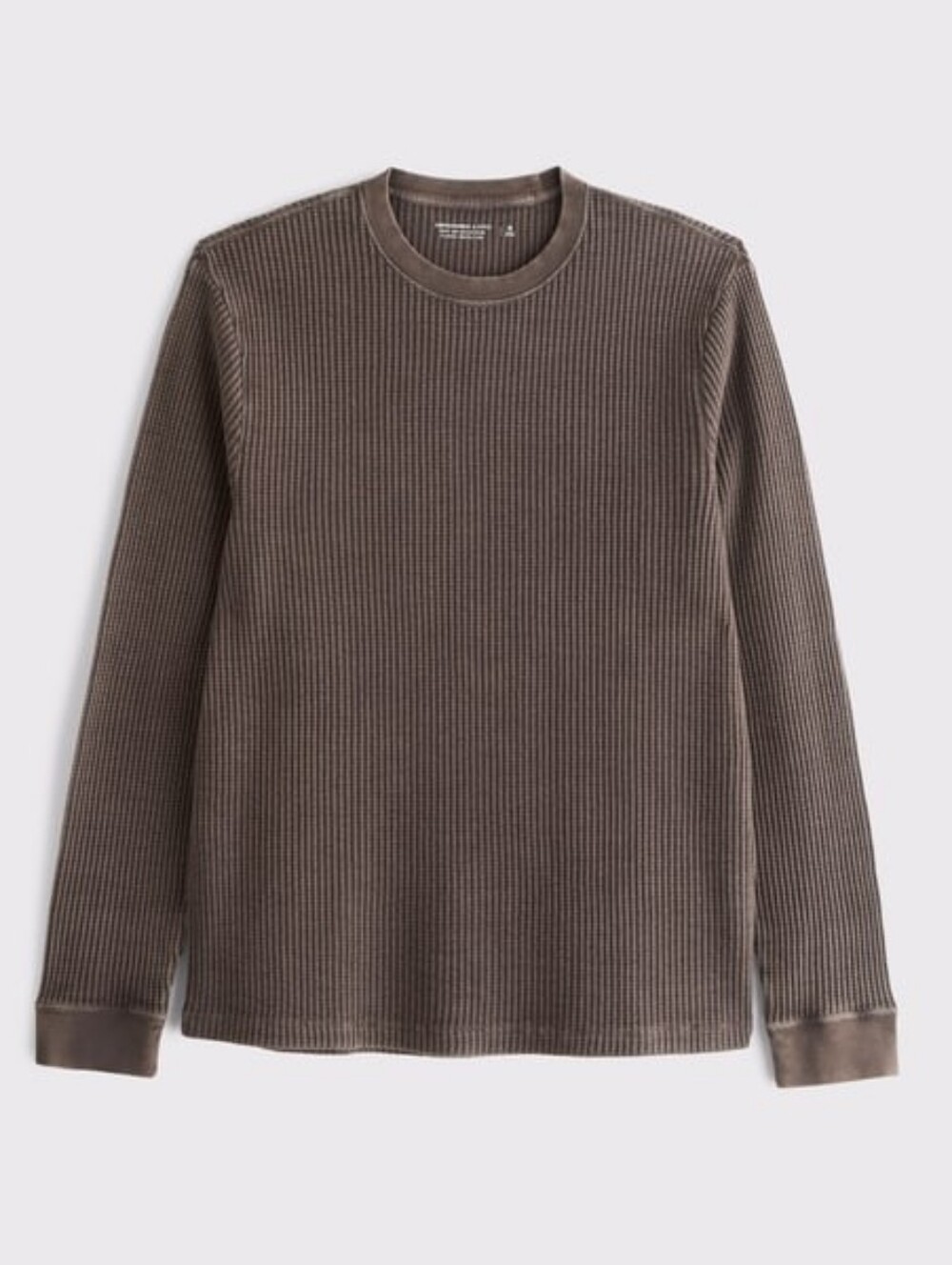 Abercrombie Classic Long Sleeve Waffle Tee